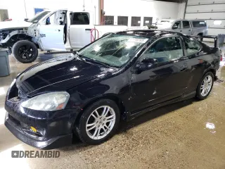 2006 Acura RSX with VIN JH4DC53806S010563, listed as a Copart auction lot 48218765 with 126,703 mi miles and Salvage Title. Bid and sale history available at DreamBid. Image 1.