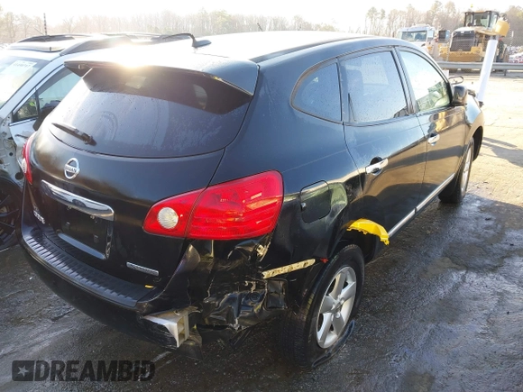 2013 Nissan Rogue SL with VIN JN8AS5MT2DW515394, listed as a IAAI auction lot 41446568 with 130,281 mi miles. Bid and sale history available at carsss.com. Image 4.