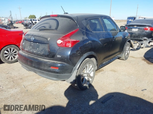 2011 Nissan Juke SL with VIN JN8AF5MR7BT021572, listed as a IAAI auction lot 40877289 with Not Provided miles. Bid and sale history available at carsss.com. Image 4.