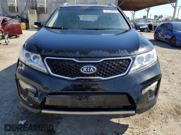 2013 Kia Sorento SX with VIN 5XYKW4A22DG354827, listed as a Copart auction lot 55116765 with 173,270 mi miles and Clean Title. Bid and sale history available at carsss.com. Image 5.