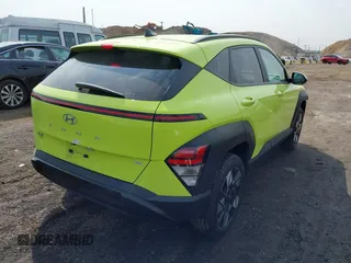 2024 Hyundai Kona SEL with VIN KM8HBCAB1RU090307, listed as a IAAI auction lot 41757473 with 10,112 mi miles and . Bid and sale history available at DreamBid. Image 4.