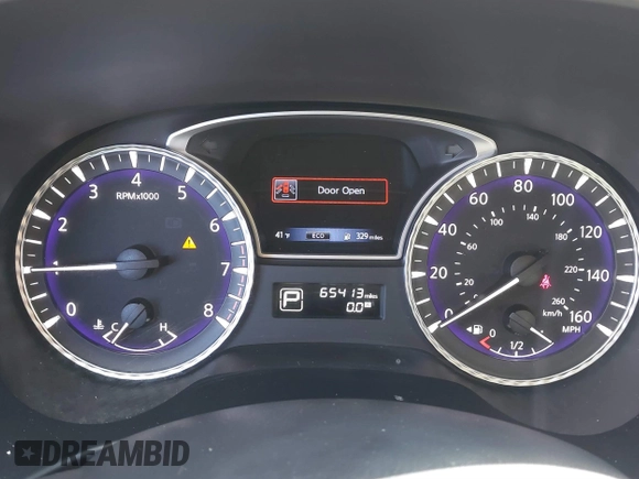 2020 Infiniti QX60 LUXE with VIN 5N1DL0MM0LC513849, listed as a IAAI auction lot 41633049 with 65,413 mi miles. Bid and sale history available at carsss.com. Image 7.