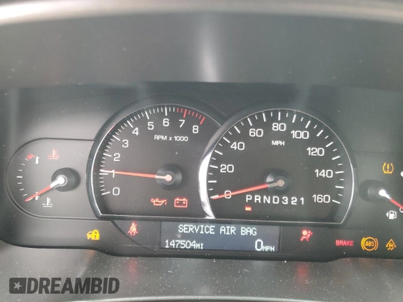 2007 Cadillac DTS Performance z VIN 1G6KD57907U171271, wystawiony jako Copart lot #79007574 z przebiegiem 147 504 mil mil oraz Szkoda całkowita • Salvage title. Historia ofert i sprzedaży dostępna na DreamBid. Obrazek 9.
