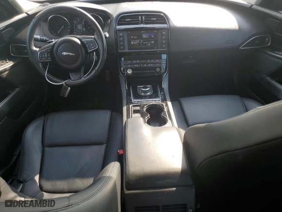 2017 Jaguar XE 25t with VIN SAJAR4BGXHA965404, listed as a Copart auction lot 49105855 with 76,990 mi miles and Salvage Title. Bid and sale history available at carsss.com. Image 8.
