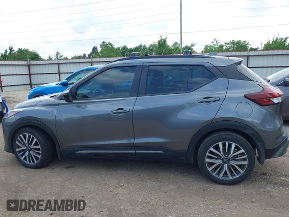 2023 Nissan Kicks SR with VIN 3N1CP5DV1PL563120, listed as a IAAI auction lot 42159388 with 24,070 mi miles. Bid and sale history available at carsss.com. Image 14.