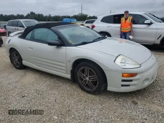2003 Mitsubishi Eclipse GTS with VIN 4A3AE75HX3E106019, listed as a Copart auction lot 73760594 with 0 mi miles and Salvage Title. Bid and sale history available at carsss.com. Image 4.