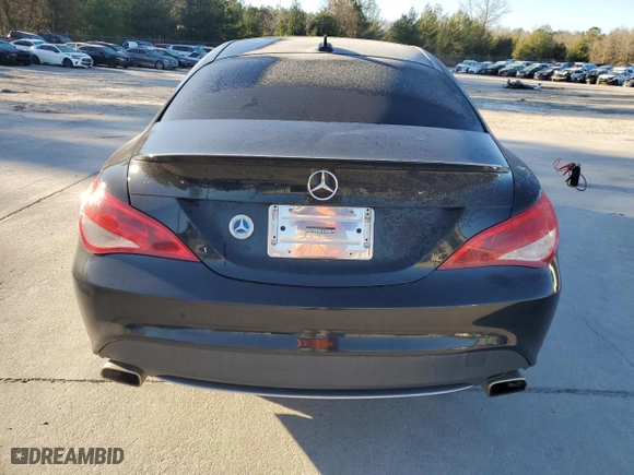 2016 Mercedes-Benz CLA with VIN WDDSJ4GBXGN364644, listed as a Copart auction lot 41696205 with NaN miles and Salvage Title. Bid and sale history available at carsss.com. Image 6.