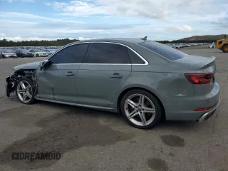 2019 Audi S4 Premium Plus with VIN WAUB4AF40KA028405, listed as a Copart auction lot 72173754 with 96,904 mi miles and Salvage Title. Bid and sale history available at carsss.com. Image 2.