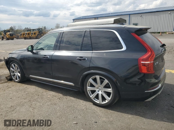 2016 Volvo XC90 with VIN YV4A22PN1G1003129, listed as a Copart auction lot 54582595 with Not Provided miles and Salvage Title. Bid and sale history available at DreamBid. Image 2.