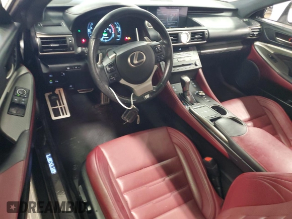 2018 Lexus RC 300 z VIN JTHHA5BC4J5008366, wystawiony jako Copart lot #80749064 z przebiegiem 96 574 mil mil oraz Szkoda całkowita • Salvage title. Historia ofert i sprzedaży dostępna na DreamBid. Obrazek 8.