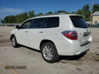 2009 Toyota Highlander Hybrid Limited with VIN JTEEW44A892032125, listed as a Copart auction lot 70589064 with 0 mi miles and Salvage Title. Bid and sale history available at carsss.com. Image 2.