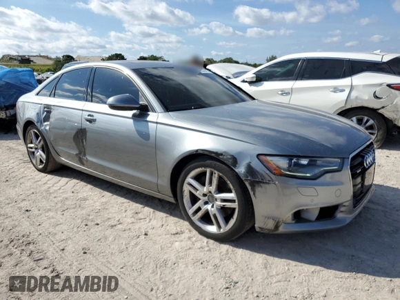 2014 Audi A6 Premium Plus with VIN WAUDFAFC5EN098909, listed as a Copart auction lot 88348415 with 71,878 mi miles and Clean title. Bid and sale history available at DreamBid. Image 4.