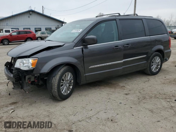 2016 Chrysler Town & Country Touring z VIN 2C4RC1CG1GR302345, wystawiony jako Copart lot #51787625 z przebiegiem 118 478 mil mil oraz Szkody całkowita. Historia ofert i sprzedaży dostępna na DreamBid. Obrazek 1.