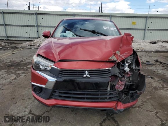 2016 Mitsubishi Outlander Sport 2.4 SE with VIN JA4AP3AW1GZ024117, listed as a Copart auction lot 42143745 with 87,912 mi miles and Salvage Title. Bid and sale history available at carsss.com. Image 5.