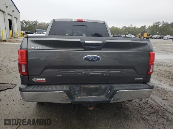 2019 Ford F-150 XL with VIN 1FTEW1CPXKFC39882, listed as a Copart auction lot 88244115 with 129,057 mi miles and Salvage Title. Bid and sale history available at carsss.com. Image 6.