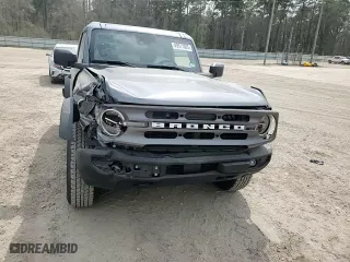2024 Ford Bronco Big Bend with VIN 1FMDE7AH0RLA55295, listed as a Copart auction lot 49311005 with 3,383 mi miles and Salvage Title. Bid and sale history available at carsss.com. Image 12.
