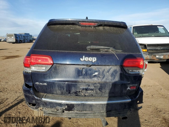 2017 Jeep Grand Cherokee Limited z VIN 1C4RJFBG7HC645496, wystawiony jako Copart lot #48703545 z przebiegiem 112 568 mil mil oraz Szkoda całkowita • Salvage title. Historia ofert i sprzedaży dostępna na DreamBid. Obrazek 6.
