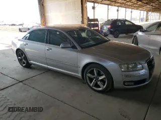 2008 Audi A8 4.2L with VIN WAUMV94E28N014295, listed as a Copart auction lot 66648185 with 116,736 mi miles and Clean title. Bid and sale history available at DreamBid. Image 4.