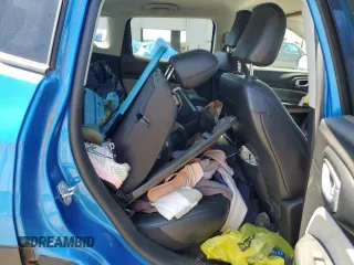 2022 Jeep Compass Latitude with VIN 3C4NJCBB5NT214270, listed as a Copart auction lot 56959935 with 52,137 mi miles and Clean title. Bid and sale history available at DreamBid. Image 11.