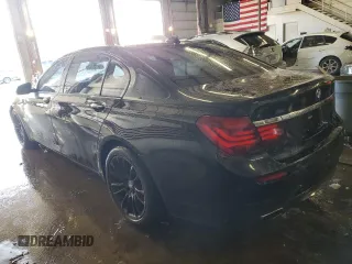 2014 BMW 7 Series ALPINA B7 xDrive with VIN WBAYF8C59ED141718, listed as a Copart auction lot 89348655 with 77,954 mi miles and Salvage Title. Bid and sale history available at DreamBid. Image 2.