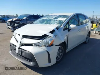2017 Toyota Prius v Two with VIN JTDZN3EU4HJ067583, listed as a IAAI auction lot 41393495 with 316,410 mi miles. Bid and sale history available at carsss.com. Image 17.