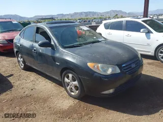 2007 Hyundai Elantra GLS with VIN KMHDU46D17U121903, listed as a IAAI auction lot 41981684 with 1 mi miles. Bid and sale history available at carsss.com. Image 1.