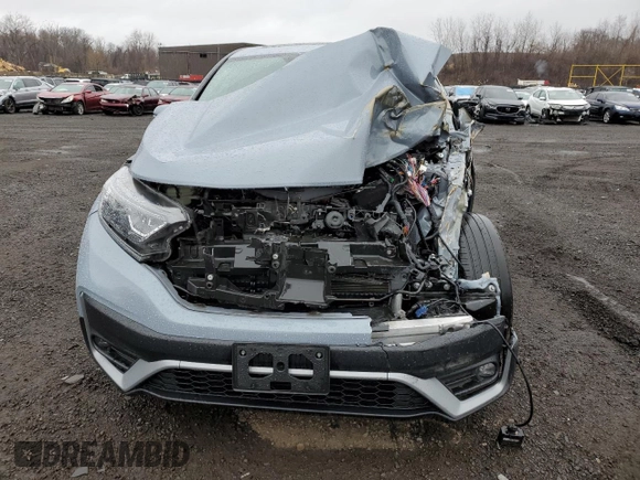 2021 Honda CR-V EX-L with VIN 2HKRW2H85MH630083, listed as a Copart auction lot 49996775 with Not Provided miles and Salvage Title. Bid and sale history available at DreamBid. Image 5.