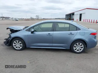2020 Toyota Corolla LE with VIN JTDEPRAE2LJ033192, listed as a IAAI auction lot 41971573 with 86,265 mi miles. Bid and sale history available at carsss.com. Image 15.