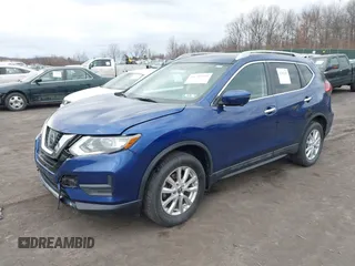 2017 Nissan Rogue SL with VIN 5N1AT2MV8HC835573, listed as a IAAI auction lot 41782183 with 62,645 mi miles and . Bid and sale history available at carsss.com. Image 2.