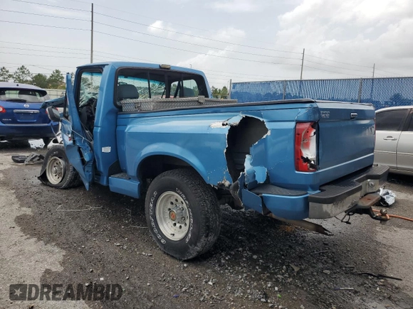 1993 Ford F-150 with VIN 1FTEF14N3PKA82644, listed as a Copart auction lot 59917485 with 161,387 mi miles and Non repairable. Bid and sale history available at DreamBid. Image 2.