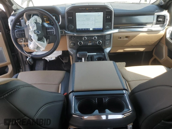 2022 Ford F-150 XL with VIN 1FTFW1ED4NFB39112, listed as a Copart auction lot 54496595 with 8,626 mi miles and Salvage Title. Bid and sale history available at DreamBid. Image 8.