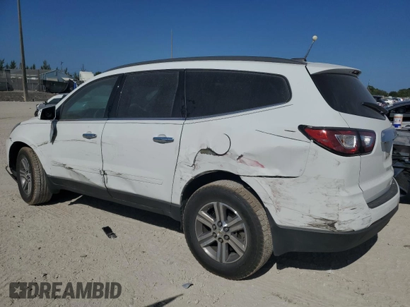 2016 Chevrolet Traverse LT with VIN 1GNKRGKD8GJ156032, listed as a Copart auction lot 52242535 with 95,818 mi miles and Non Repairable. Bid and sale history available at carsss.com. Image 2.