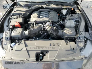 2024 Ford Mustang GT with VIN 1FA6P8CF2R5412592, listed as a Copart auction lot 53701845 with 6,263 mi miles and Salvage Title. Bid and sale history available at DreamBid. Image 11.