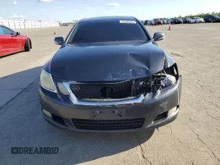 2008 Lexus GS 350 with VIN JTHBE96S980040174, listed as a Copart auction lot 51980625 with 145,168 mi miles and Salvage Title. Bid and sale history available at carsss.com. Image 5.