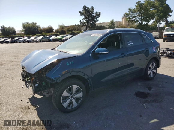 2018 Kia Niro EX with VIN KNDCC3LCXJ5111459, listed as a Copart auction lot 56410644 with 69,900 mi miles and Salvage Title. Bid and sale history available at carsss.com. Image 1.