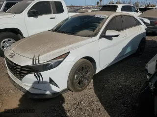2021 Hyundai Elantra SEL with VIN 5NPLM4AG1MH022604, listed as a Copart auction lot 42747095 with 87,256 mi miles and Salvage Title. Bid and sale history available at carsss.com. Image 1.