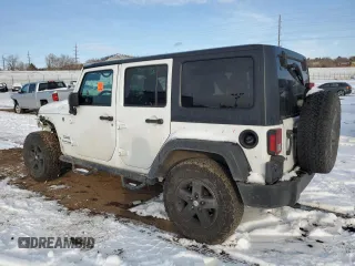 2018 Jeep Wrangler JK Unlimited Sport S with VIN 1C4BJWDG2JL846307, listed as a Copart auction lot 87287374 with 0 mi miles and Salvage Title. Bid and sale history available at carsss.com. Image 2.