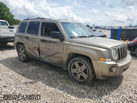 2007 Jeep Patriot Sport z VIN 1J8FF28W07D297912, wystawiony jako Copart lot #57045335 z przebiegiem 286 621 mil mil oraz Szkoda całkowita • Salvage title. Historia ofert i sprzedaży dostępna na DreamBid. Obrazek 4.