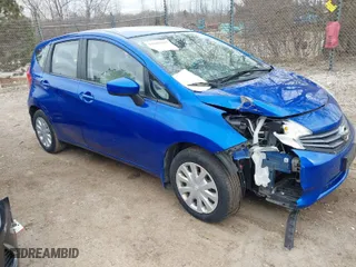 2015 Nissan Versa Note S with VIN 3N1CE2CP1FL358550, listed as a IAAI auction lot 41506557 with 61,845 mi miles. Bid and sale history available at carsss.com. Image 1.
