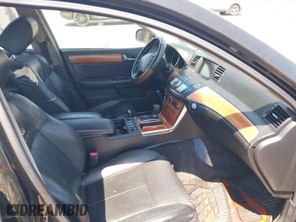 2006 Infiniti M with VIN JNKAY01FX6M255416, listed as a IAAI auction lot 42077411 with 238,560 mi miles. Bid and sale history available at carsss.com. Image 5.