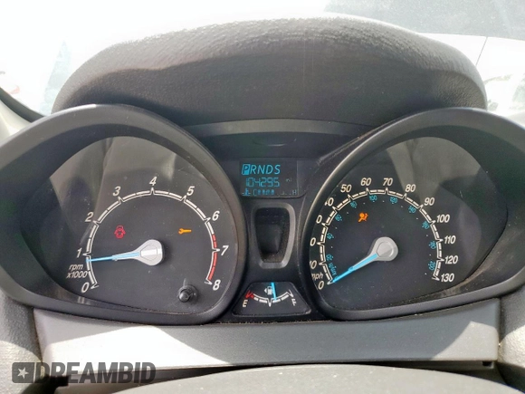 2016 Ford Fiesta S with VIN 3FADP4AJ7GM138630, listed as a Copart auction lot 61403685 with 104,295 mi miles and Salvage title. Bid and sale history available at DreamBid. Image 9.