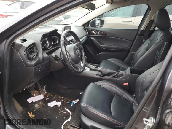 2014 Mazda 3 S Touring with VIN JM1BM1V30E1142940, listed as a Copart auction lot 82905173 with Not Provided miles and Salvage Title. Bid and sale history available at DreamBid. Image 7.