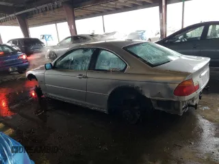 2001 BMW 3 Series 330Ci with VIN WBABN53471JU24841, listed as a Copart auction lot 86224304 with 0 mi miles and Salvage Title. Bid and sale history available at carsss.com. Image 2.
