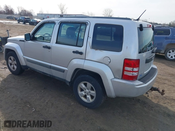 2012 Jeep Liberty Sport with VIN 1C4PJMAKXCW133658, listed as a IAAI auction lot 41814977 with 128,328 mi miles and . Bid and sale history available at carsss.com. Image 3.