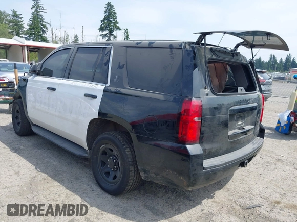 2019 Chevrolet Tahoe Commercial with VIN 1GNLCDEC3KR323012, listed as a IAAI auction lot 42517025 with 40,412 mi miles and . Bid and sale history available at DreamBid. Image 3.