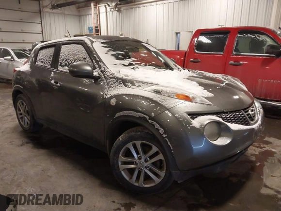 2011 Nissan Juke SL with VIN JN8AF5MVXBT024916, listed as a IAAI auction lot 41562770 with 175,256 mi miles. Bid and sale history available at carsss.com. Image 1.
