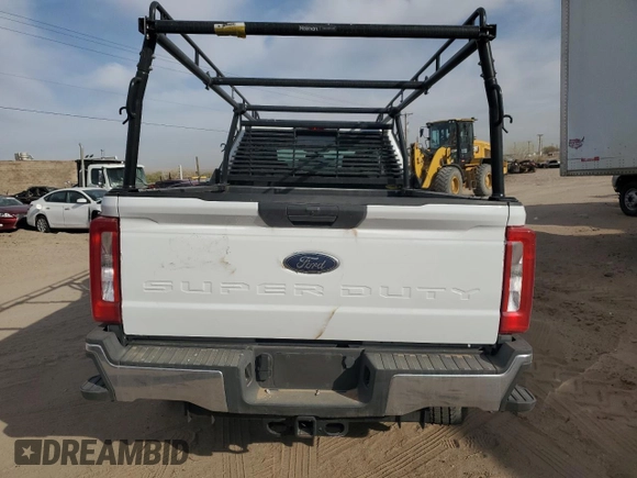 2024 Ford Super Duty F-250 SRW XL with VIN 1FT7W2BA3REC85890, listed as a Copart auction lot 45384685 with 12,884 mi miles and Salvage Title. Bid and sale history available at carsss.com. Image 6.