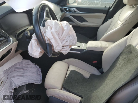 2022 BMW 4 Series 430i with VIN WBA63AV03NFM26508, listed as a Copart auction lot 78535424 with Not provided miles and Salvage title. Bid and sale history available at DreamBid. Image 7.