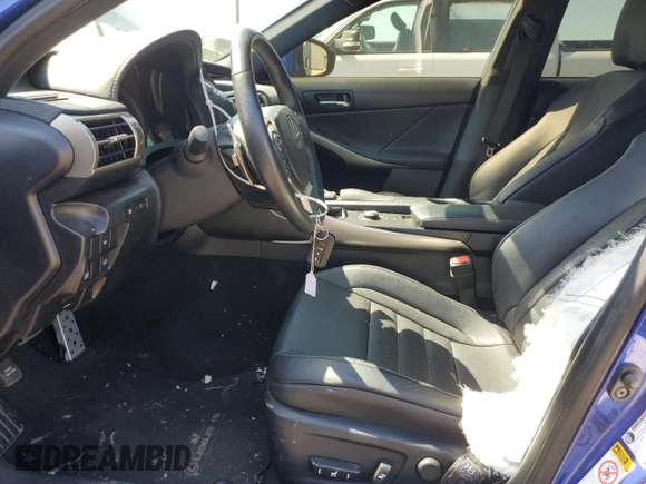 2015 Lexus IS 350 with VIN JTHCE1D22F5009910, listed as a Copart auction lot 58900054 with 107,331 mi miles and Clean Title. Bid and sale history available at DreamBid. Image 7.