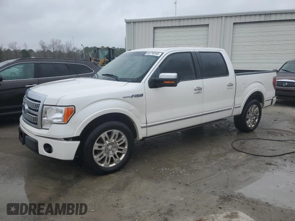 2010 Ford F-150 XL with VIN 1FTFW1CV4AFB08187, listed as a Copart auction lot 44710245 with 179,180 mi miles and Salvage Title. Bid and sale history available at DreamBid. Image 1.
